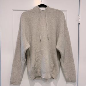 Zadig & Voltaire Deluxe cashmere grey hoodie